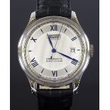 A Tissot Sovereign "Commemorative Euro Edition" Automatic wristwatch, stainless steel case, with