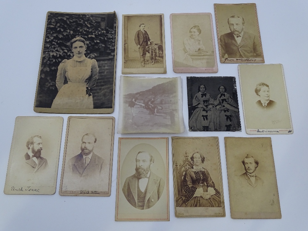 A socio-historic collection of family daguerreotype photos, and items relating to the Duckham and - Image 25 of 34