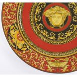 A Rosenthal Versace Medusa design plate, diameter 31cm