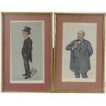 A set of 13 19th century Spy caricature prints, framed (13)