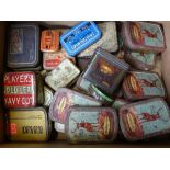 A group of Vintage tins