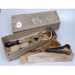 2 Vintage livestock castrators, boxed