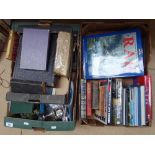 2 boxes of wartime and military books