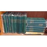 Antique hardback Dickens books, illustrated