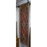 A Choli Kilim runner, 200cm x 65cm