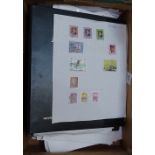 Stamp albums etc