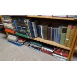 A shelf full of Vintage hardback books