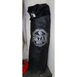 A Bryan Boxing Legend punch bag