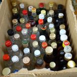 2 boxes of miniature spirits and liqueurs