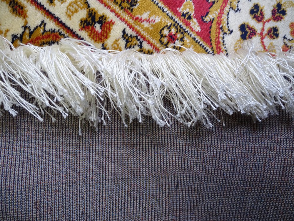 A blue ground Keshan carpet, 280cm x 200cm - Image 2 of 2
