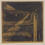 Leonard Lloyd, etching, The Tivoli, signed in pencil, no. 1/8, image size 12" x 11.5", framed