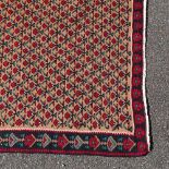 A Middle Eastern handmade floral pattern rug