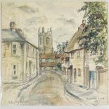 Peter Ralston, album of watercolours and sketches, mostly signed and dated (approx 150)