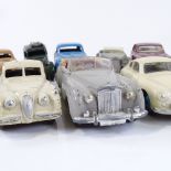 A group of Vintage die cast vehicles, mainly Dinky