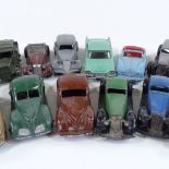 A group of Vintage die cast vehicles, mainly Dinky