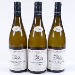 3 bottles of 2009 Domaine Christian Moreau Chablis Grand Cru (3)