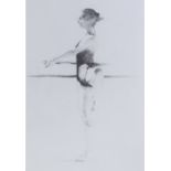 Tom Merrifield, limited edition print of ballerinas, 14" x 11", and another limited edition ballet