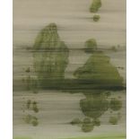 James Dann, watercolour, abstract landscape, 19.5" x 14", framed