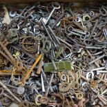 A box of old keys