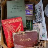 An autograph book, photographs, and ephemera