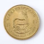 A South Africa 1981 1/4 oz gold Krugerrand