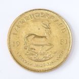 A South Africa 1981 1/4 oz gold Krugerrand