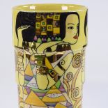 Dennis Chinaworks, Gustav Klimt style vase, designed by Sally Tuffin, 2006, no. 5/40, height 25cm