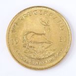 A South Africa 1981 1/4 oz gold Krugerrand