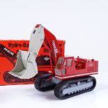 A boxed West German diecast model RH25HD hydraulic excavator and loader by O&K (Orenstein & Koppel)