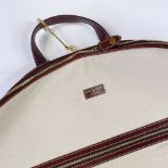 Aspinal of London suit carrier, in cloth bag