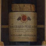 A bottle of Bouchard Pere and Fils Nuits Saint Georges 1947 red Burgundy