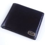 Duchamp black leather credit card/wallet