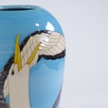 Dennis Chinaworks, albatross design vase, designed by Sally Tuffin, no. 6/20, 2005, height 33cm