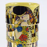 Dennis Chinaworks, Gustav Klimt style vase, designed by Sally Tuffin, 2007, no. 16/40, height 25cm