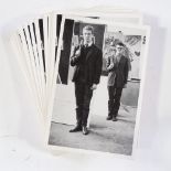 A collection of David Hockney postcards