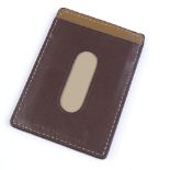 Marc Jacobs brown/beige credit card holder