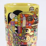 Dennis Chinaworks, Gustav Klimt style vase, designed by Sally Tuffin, 2006, no. 2/40, height 25cm