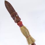 A New Zealand Maori Taiaha, length 154cm