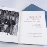 Norman Rockwell, a Definitive Catalogue by Moffatt, 2 volumes, signed by Peter Grant (Manager of Led
