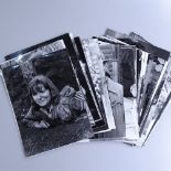 A quantity of BBC research photographs, 1980s, including the serial Kings Royal etc