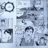 Cantonese Korean manga comic book pages, Crown of Love by Yun Kouga