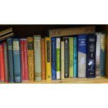 A shelf of folio editions, including O. Henry, Robert Graves, and Rudyard Kipling