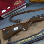 A Chinese air rifle with carrying case