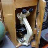 A cased student's microscope by Watson of Barnet