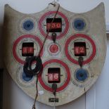 A Jaques Tantalum Vintage hoopla game, height 18.5"