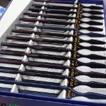 A cased set of RTF tuning forks