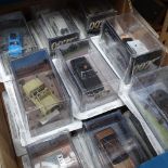 4 boxfuls of boxed OO7 James Bond cars and vehicles