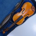 A Vintage violin in case