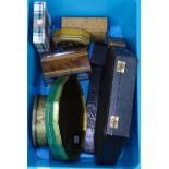 Tins and a canteen box