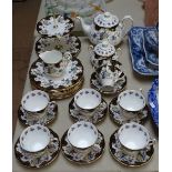 Royal Albert 100 Years' commemorative tea service with cake stand